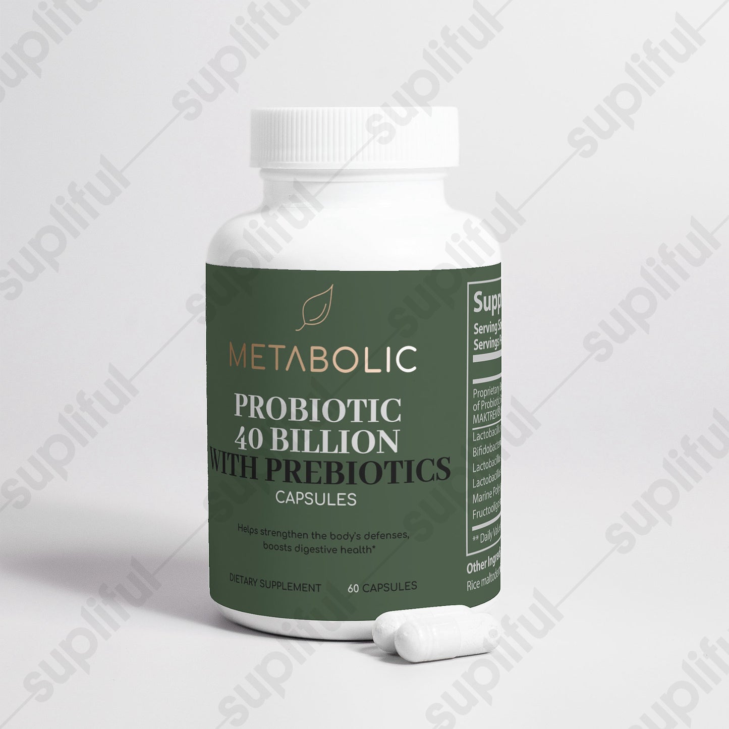 Probiotic 40 Billion with Prebiotics