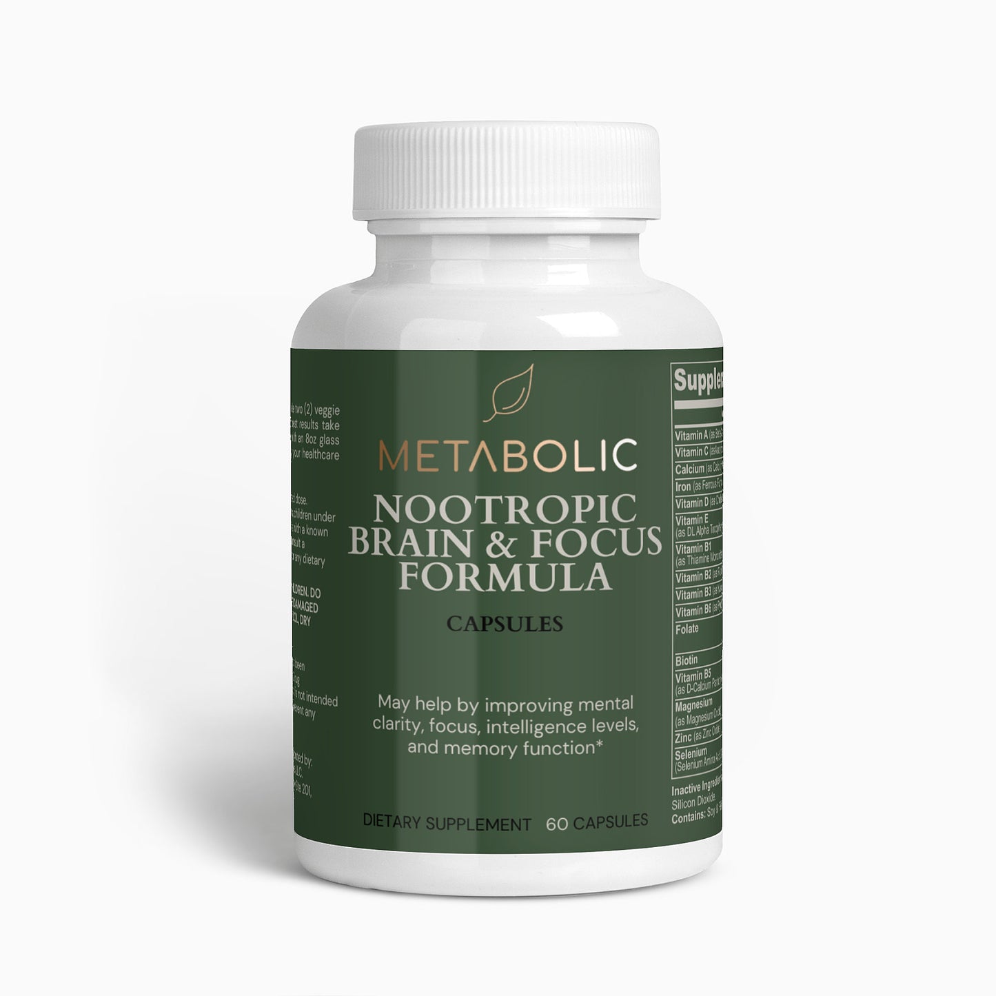 Nootropic Brain & Focus Formula