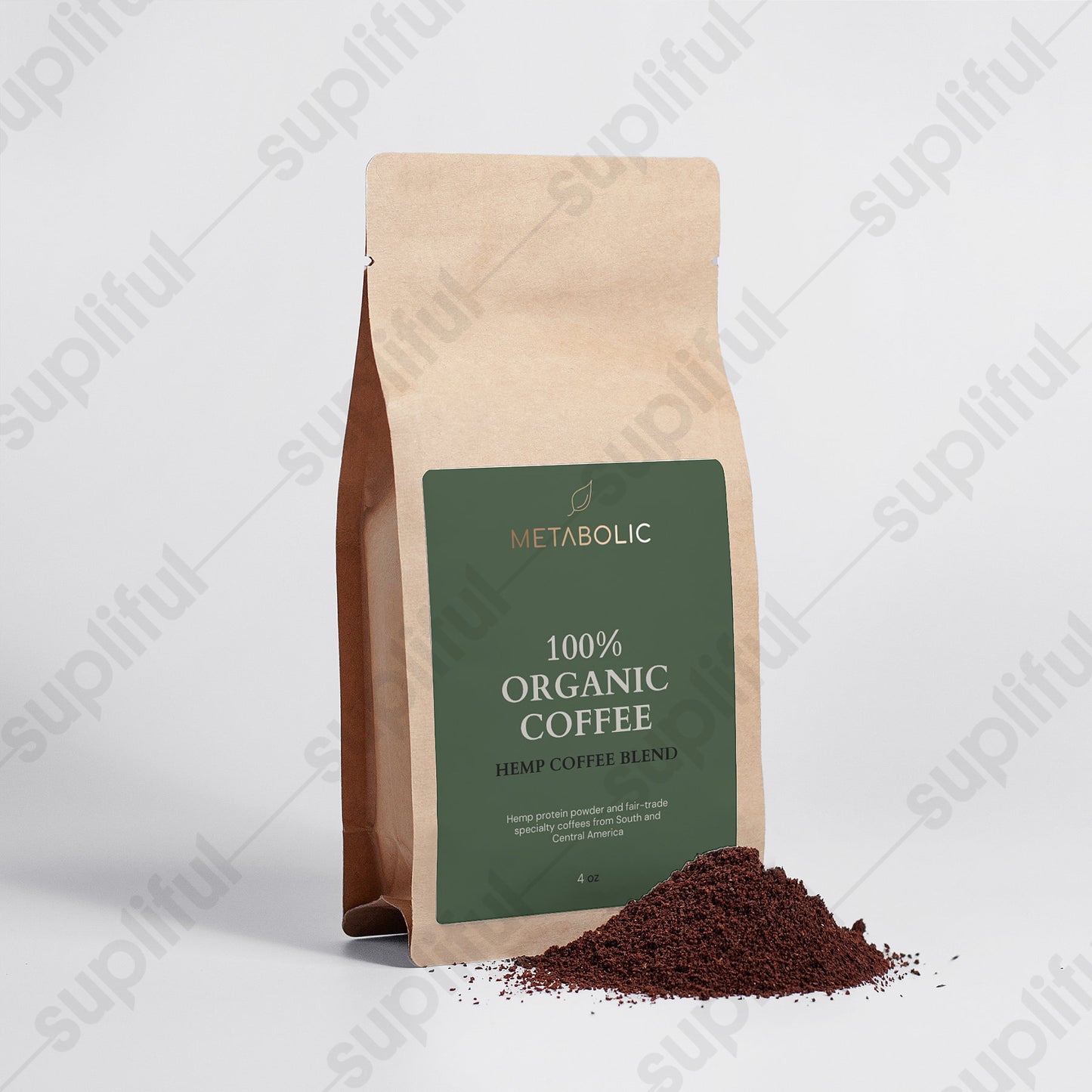 Organic Hemp Coffee Blend - Medium Roast 4oz